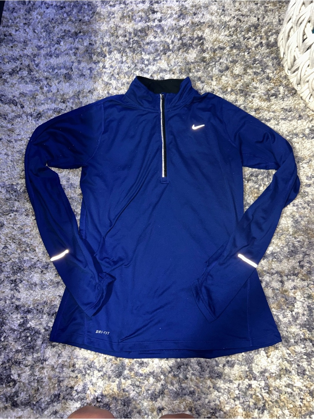 Nike Running Women's Dry-Fit Long Sleeve 1/4 Zip Size S